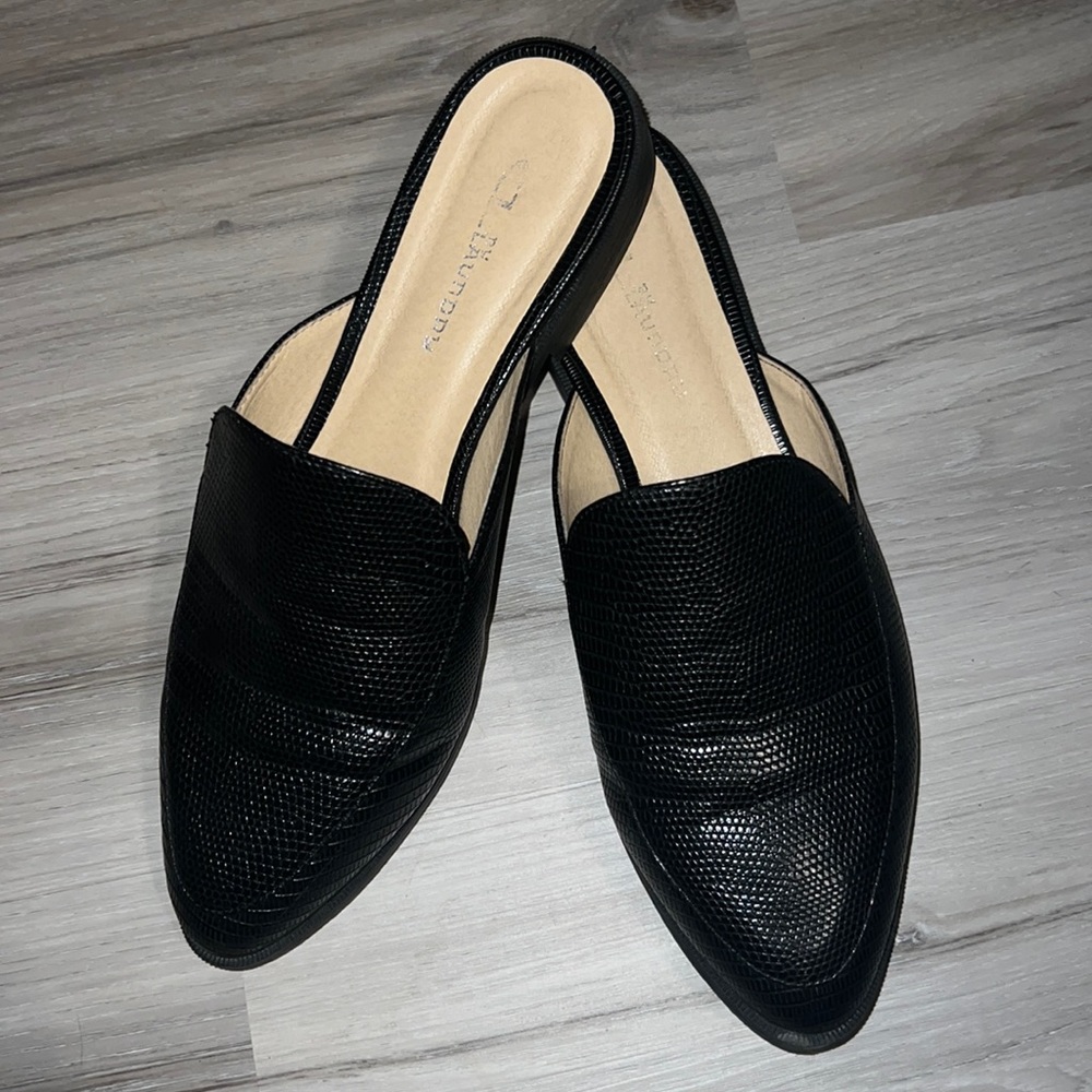 CL by Chinese Laundry Black Mules
